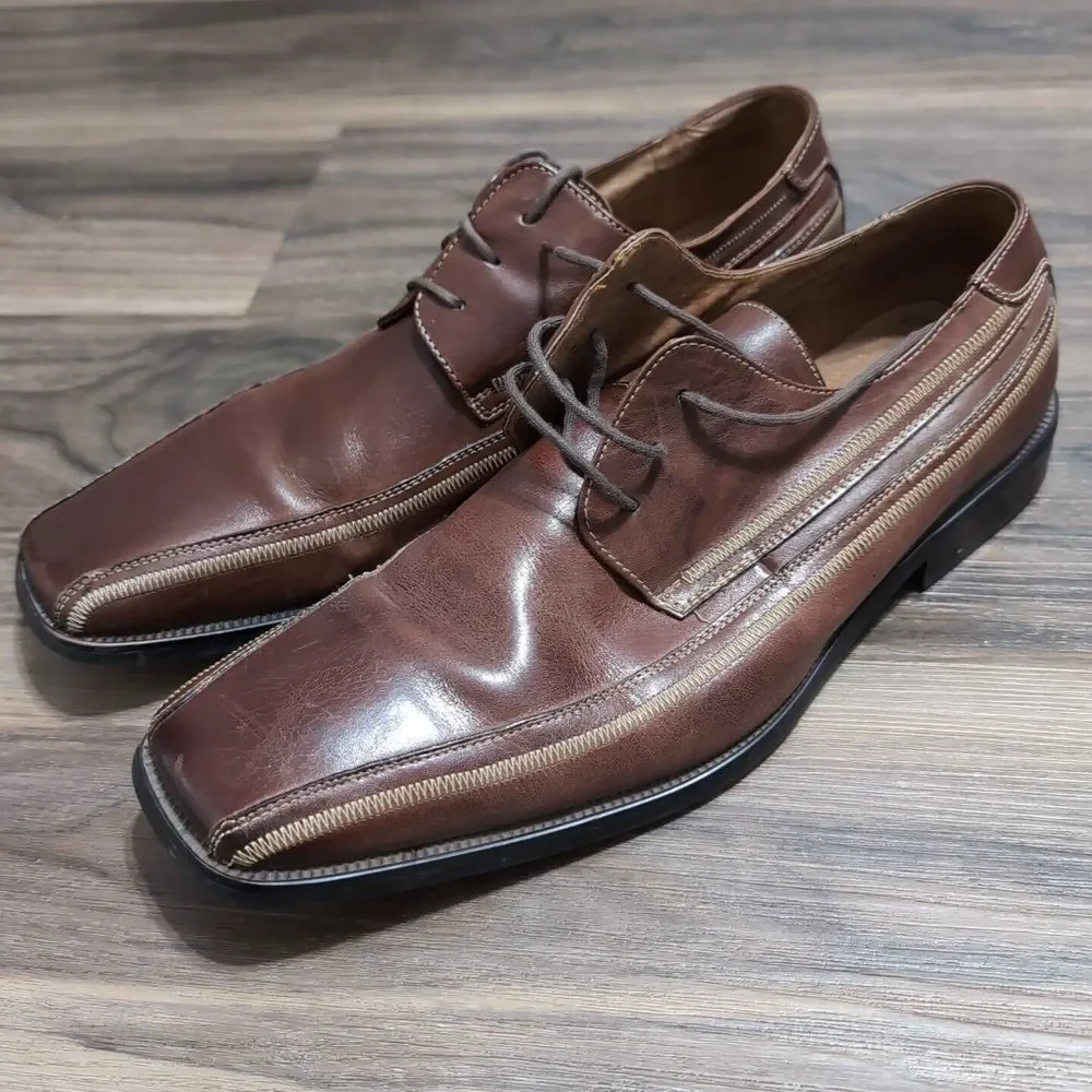 Stacy Adams Men's Dress Shoes Genuine Leather Size‎ 10.5m